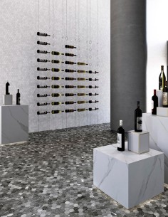MOSAICO ECOSTONE GRAFITO| ESPACIO EN RECUBRIMIENTOS