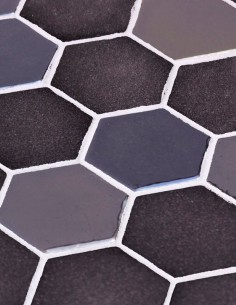MOSAICO STONEGLASS OPALO BLACK| ESPACIO EN RECUBRIMIENTOS