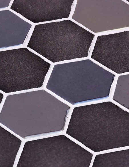 MOSAICO STONEGLASS OPALO BLACK| ESPACIO EN RECUBRIMIENTOS