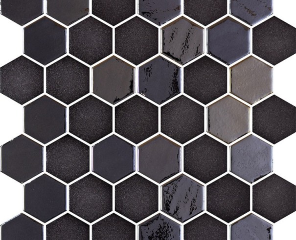 MOSAICO STONEGLASS OPALO BLACK| ESPACIO EN RECUBRIMIENTOS