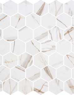 MOSAICO ECOSTONES CALACATTA GOLD| ESPACIO EN RECUBRIMIENTOS 2