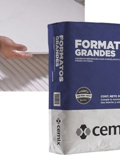 ADHESIVO GRANDES FORMATOS| ESPACIO EN RECUBRIMIENTOS